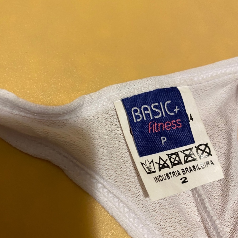 White Racerback Tank Top - Picture 3 of 4